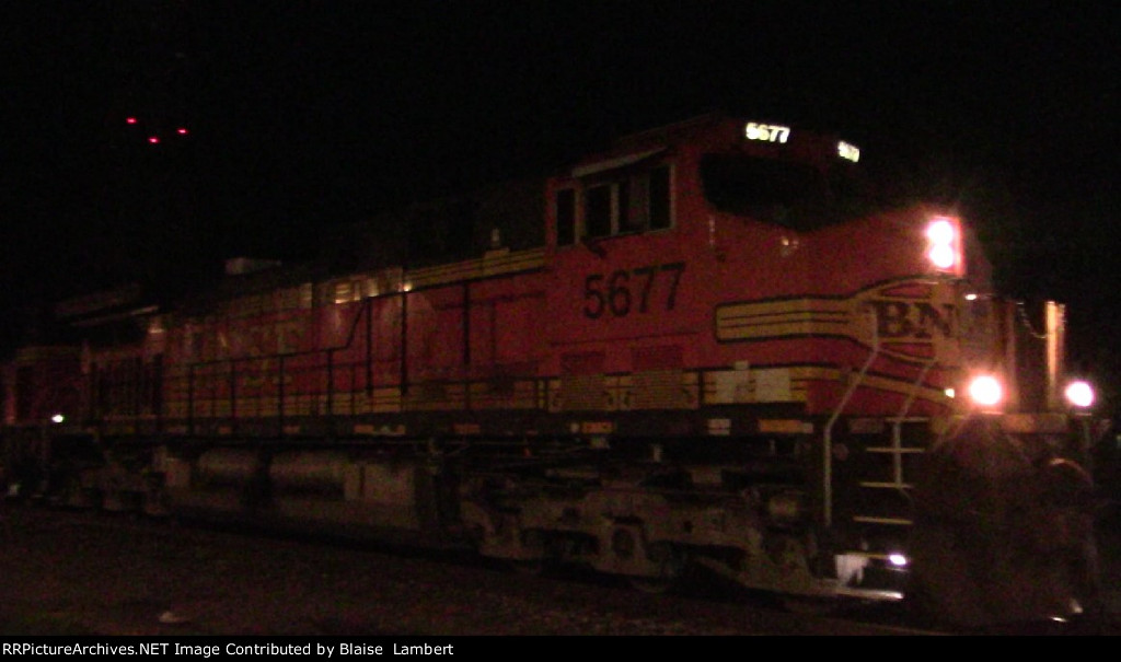 BNSF coal train